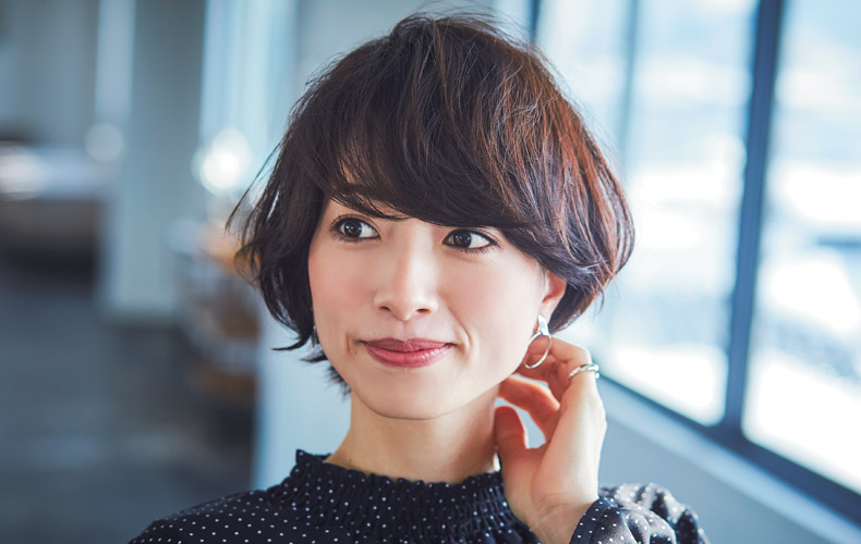 面長さんがショートにするときに気をつけるポイントは 40代大人女子に似合うショートヘアもご紹介 Domani