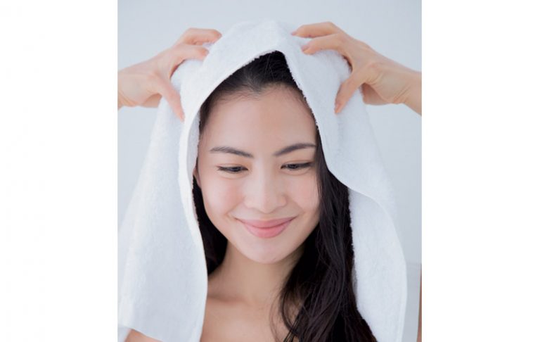 ■サラサラ髪をつくるドライヤーの乾かし方