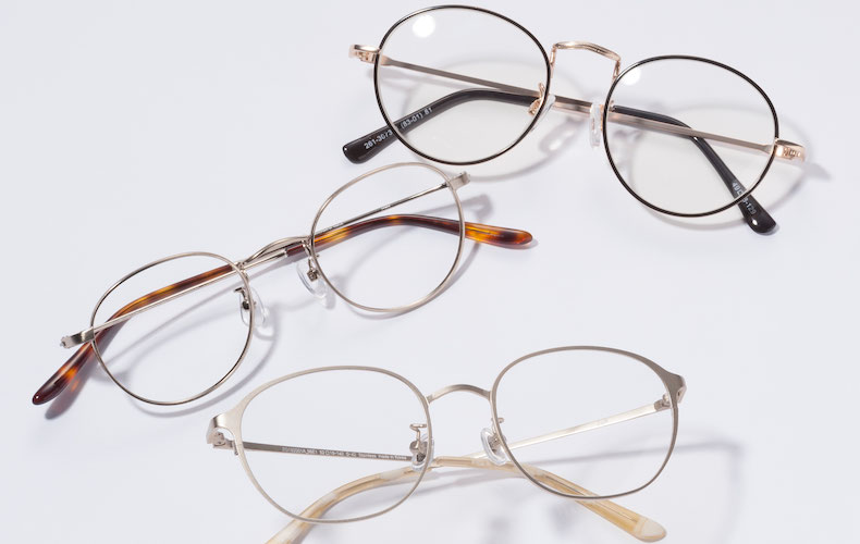 Under1万円で 大流行のメタルフレームおしゃれメガネを手に入れる方法 Domani