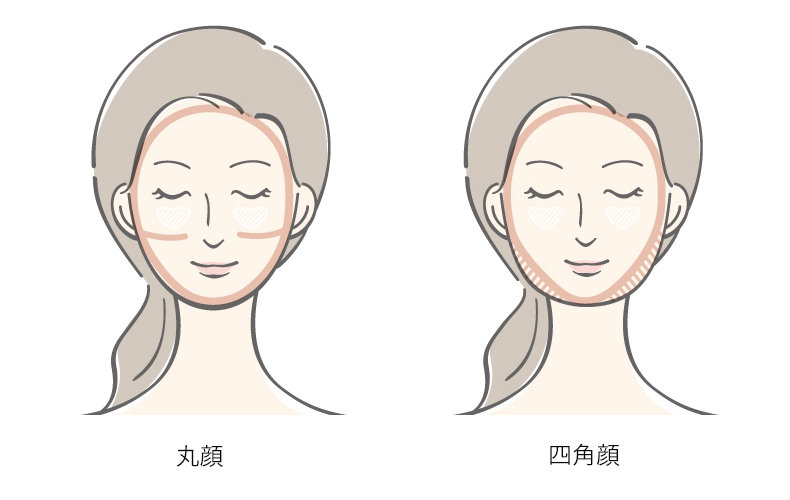 顔型別シェーディングの入れ方 小顔効果を狙うメイク方法とおすすめアイテムを一挙紹介 Domani