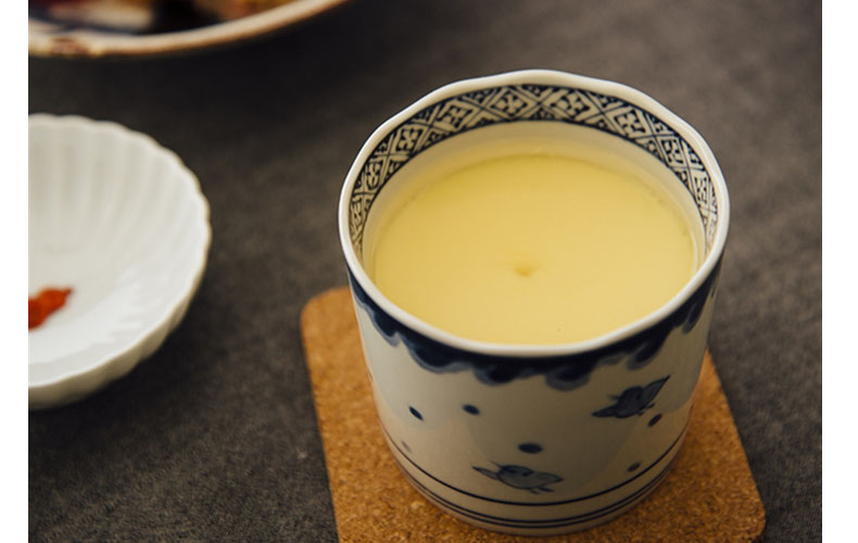 白だしがあれば だし汁いらずで簡単時短 だしの旨みと香りを堪能できる シンプル茶碗蒸し Domani