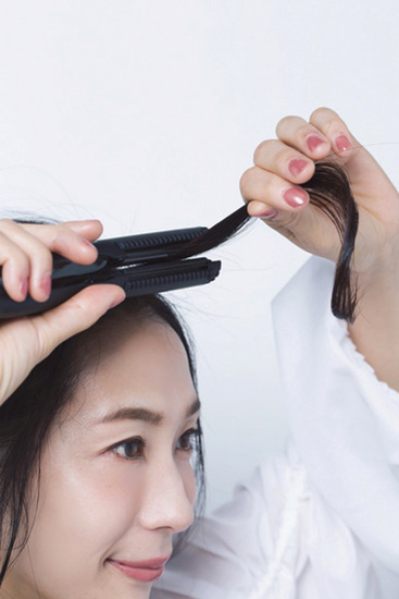 前髪割れるなぜ原因対処法前髪セット方法簡単