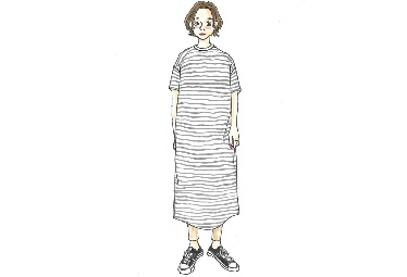 コツ要らず 着るだけで着痩せするシャツワンピ 何を選んだらいい 買ってはいけない モデルが着てもデブ見え服 Domani