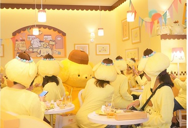 無敵の食いしん坊キャラ！ポムポムプリンが女子限定のパーティーを開催