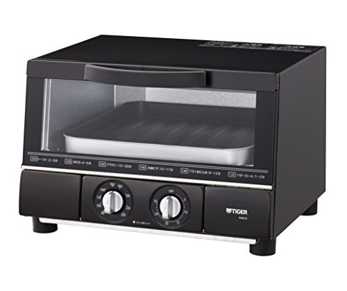 オーブントースター選び方タイプ別スチーム加熱水蒸気遠赤外線おすすめタイガー「KAE-G13N」
