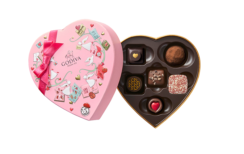 バレンタインのチョコレート やっぱりゴディバは今年も素敵 年バレンタイン Domani