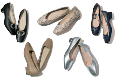 おしゃれ上級者見えは確実 Around3cmヒール のスクエアトウ9選 Domani