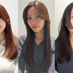 ロングヘアストレート