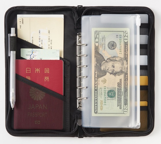 無印良品　良品計画　パスポートケース　特徴　おすすめ　整理整頓　収納　ポリエステルパスポートケース