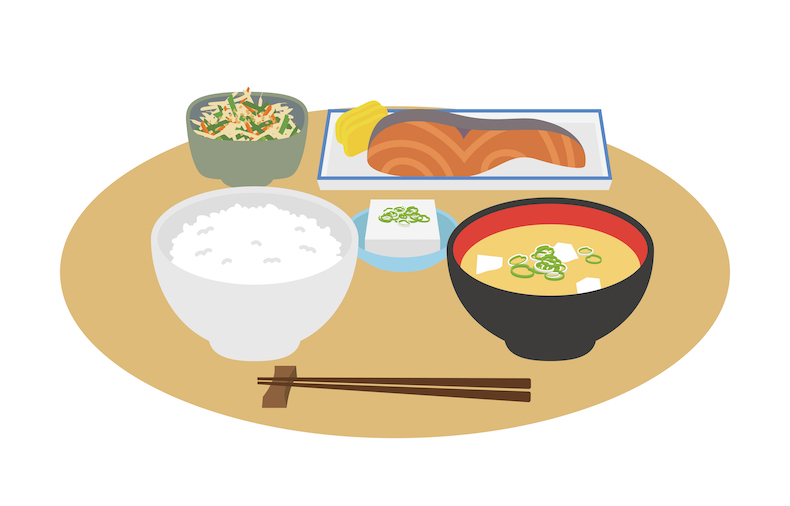 和食のイラスト