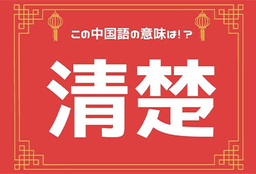 台湾人教官曰く 日本人は 清楚 かどうかわからない 中国語で 清楚 はどういう意味 Domani