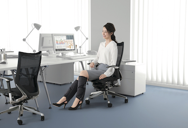 デスクワーク中のながらダイエット 座りながらできるエクササイズとストレッチ Domani