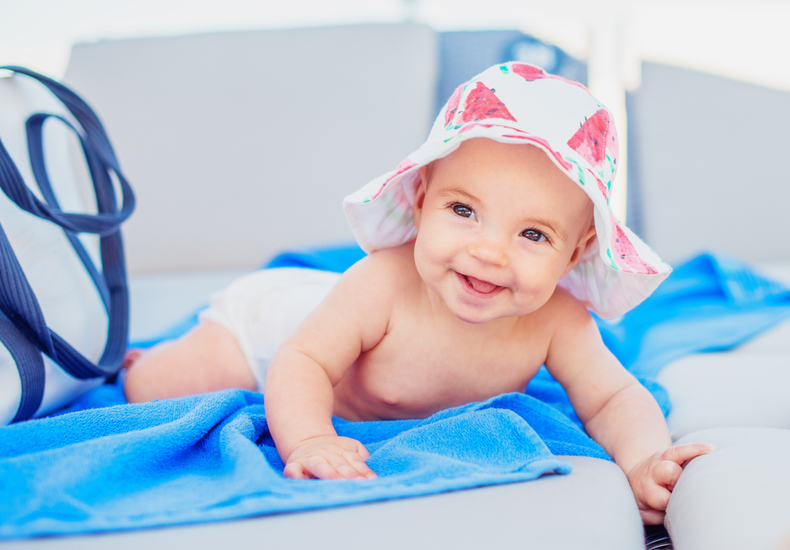 赤ちゃんの帽子サイズ の目安は 必要性や測り方 選び方も紹介 おすすめ帽子6選 Domani