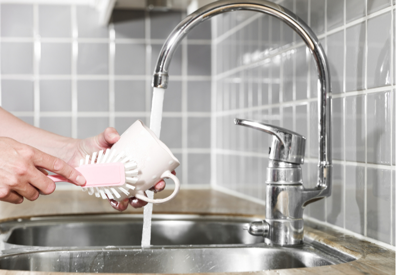 キッチンスポンジ 使いやすい おすすめ 人気               コップ洗い 柄付き