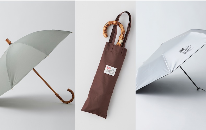トラディショナルウェザーウェアの折りたたみ傘-