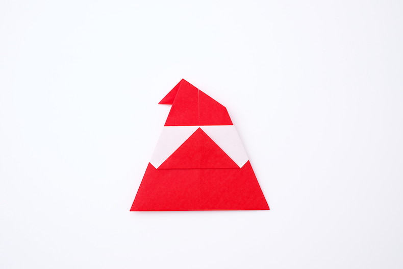 サンタ 折り紙 折り方 簡単 クリスマス 幼児        
