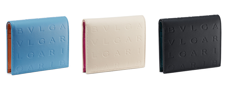 【シンプルなデザインの二つ折り財布】ブルガリ｜コンパクトウォレット