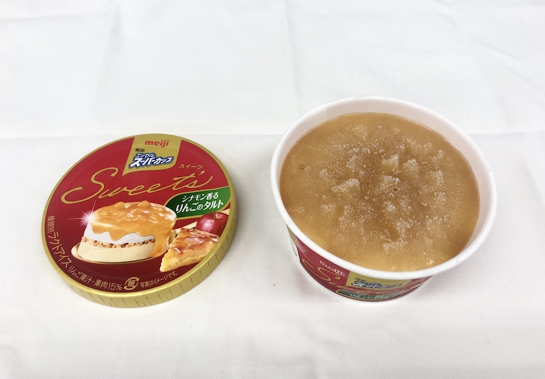 明治 エッセル スーパーカップSweet’s 新作 アイス シナモン りんごのタルト