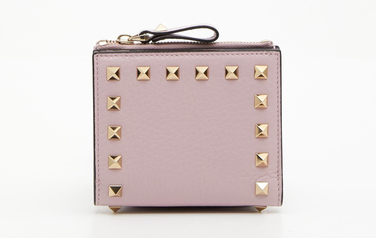 「ヴァレンティノ ガラヴァーニ」のピンクの財布