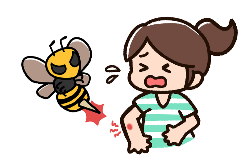 泣きっ面に蜂