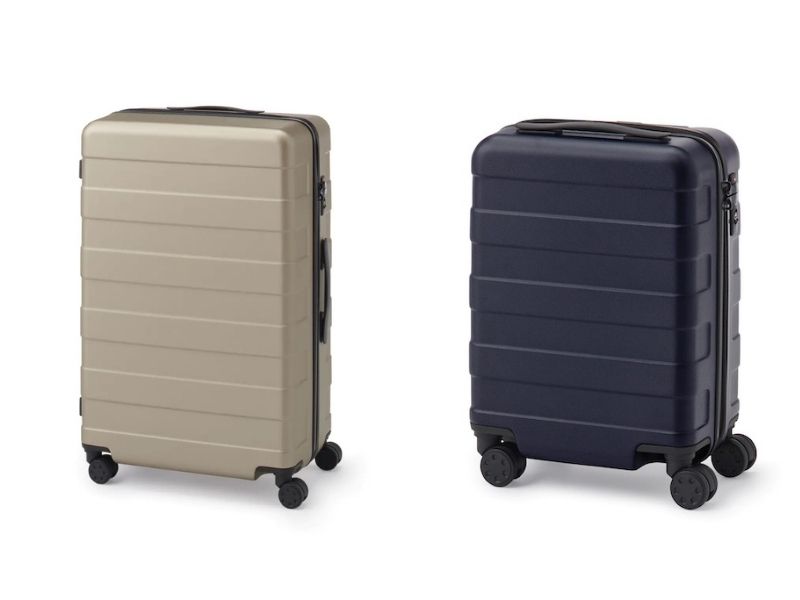 大人気【無印良品】スーツケースの素材や機能面をチェック！ | Domani