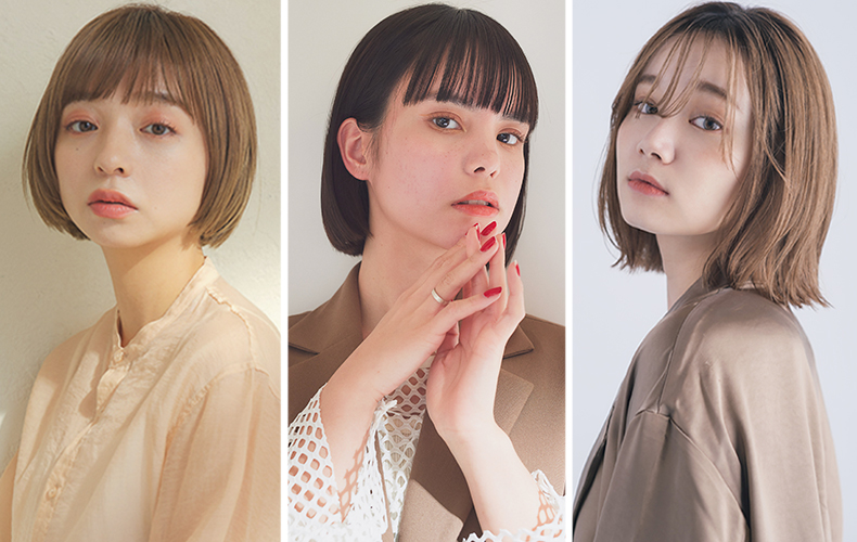 洒落見えno 1の進化系切りっぱなしラインボブ アラサー アラフォーに似合うトレンドヘア Domani