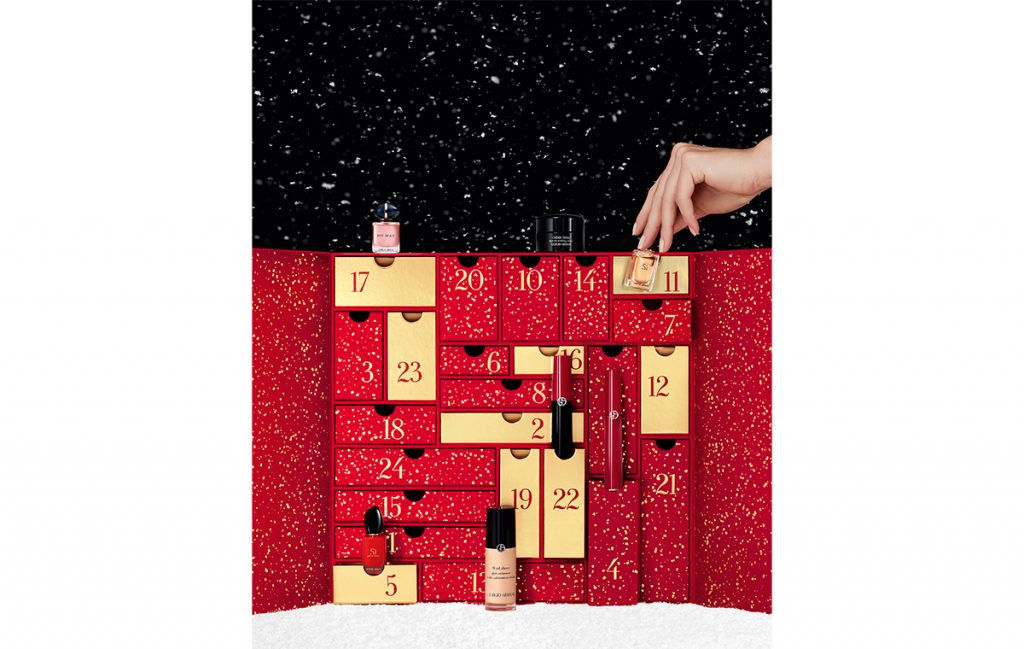 【クリスマスコフレ2022】〝アルマーニ ビューティ〟の豪華なアドベント カレンダー＆コフレ Domani