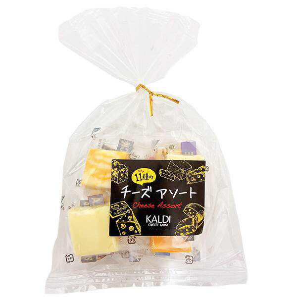11種のチーズアソートの袋のパッケージ画像