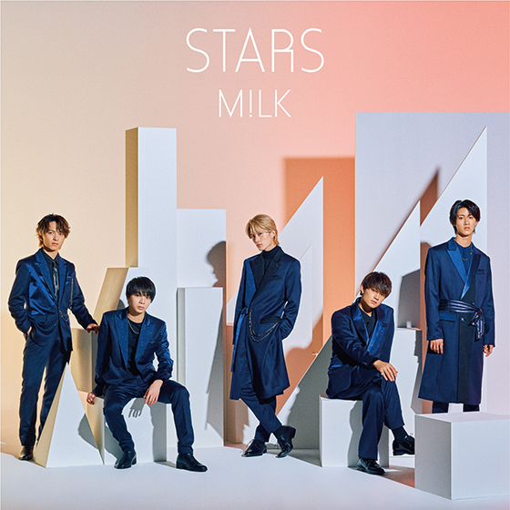 M!LKの「STARS」CDジャケット