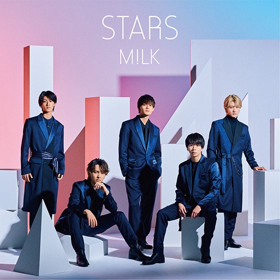 M!LKの「STARS」CDジャケット