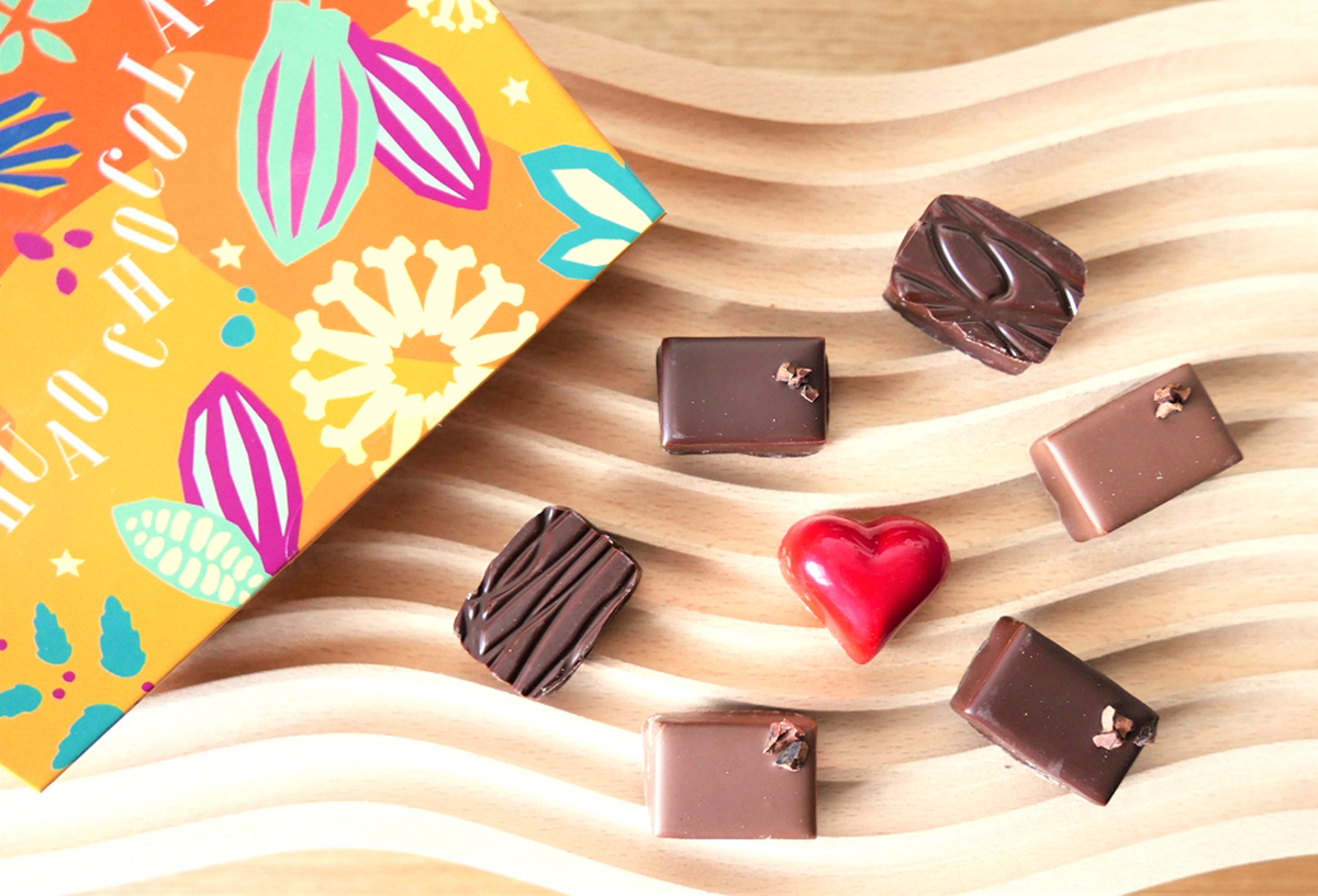チョコレートボックス バレンタインバージョン「BÉSAME MUCHO（ベサメムーチョ）」パッケージと中身