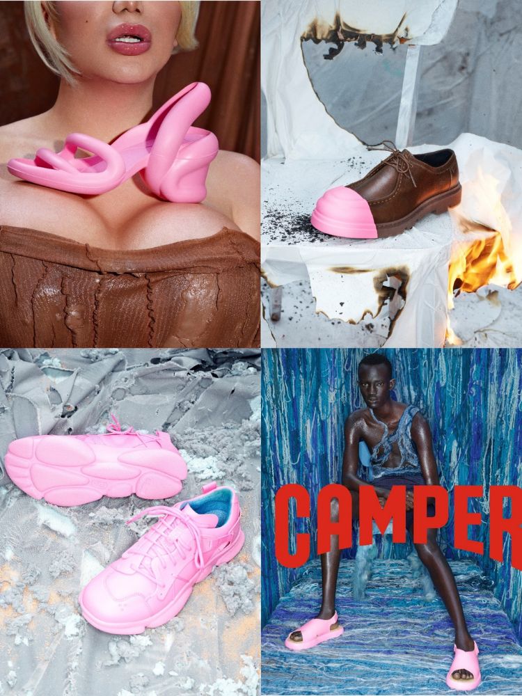 CAMPER 23SSコレクションキャンペーン「Pink, please.」キービジュアル