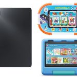 子どもにおすすめの3つのタブレット端末、Xiaomi「Pad 5」、バンダイ「1.5才からタッチでカンタン！アンパンマン知育パッド」、Amazon「NEW Fire HD 8 キッズモデル」