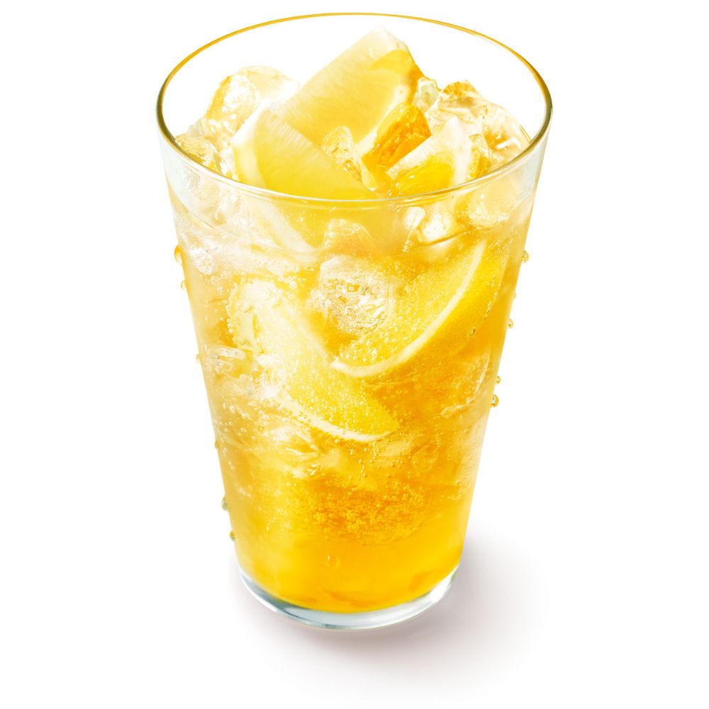 「まるごと！レモンのジンジャーエールwith甘夏ソース ＜甘夏果汁0.9％使用＞」 