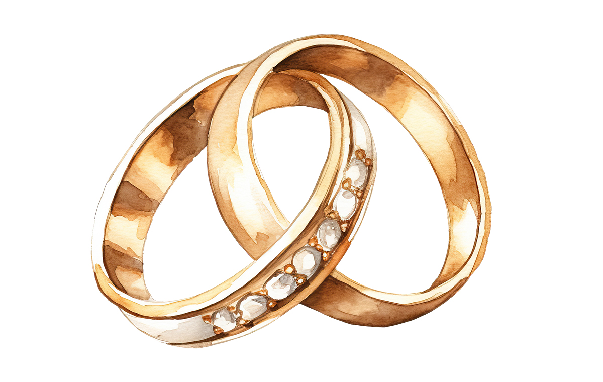 結婚指輪 イラスト
