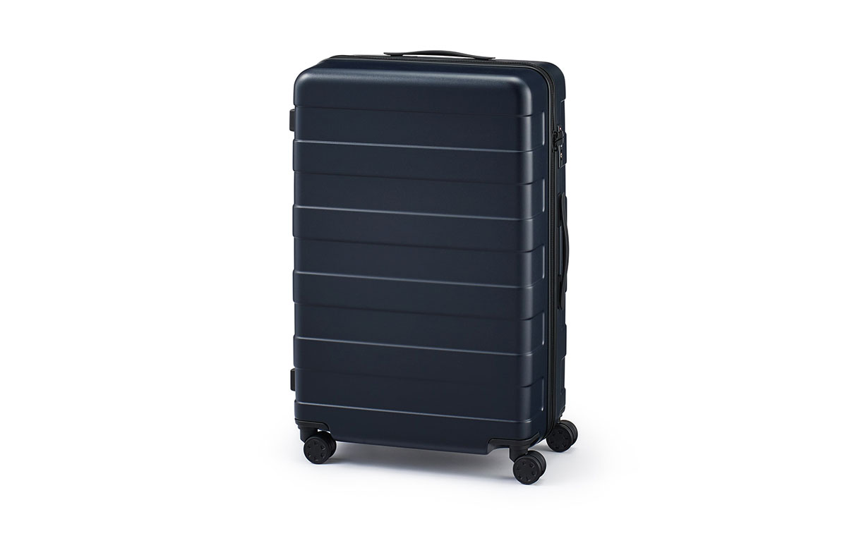 無印良品のスーツケース 75Lサイズ 正面画像