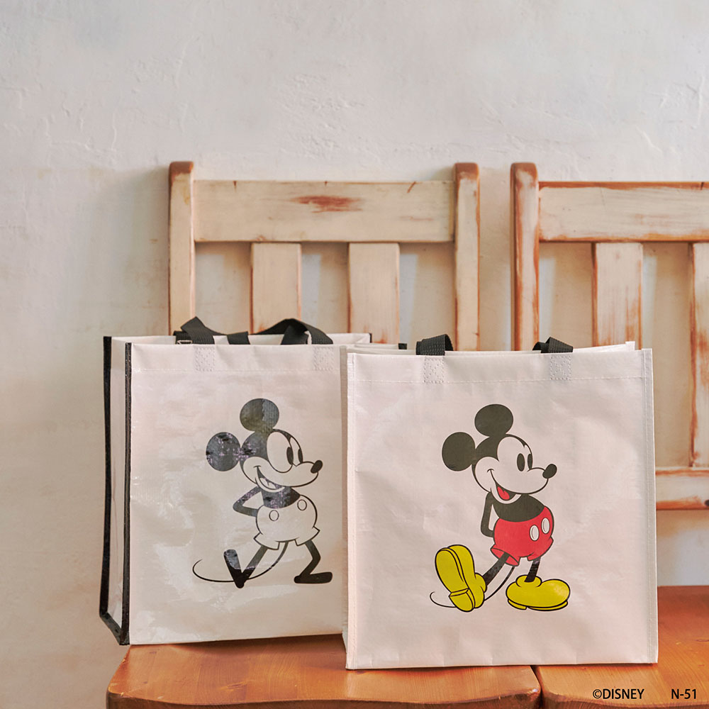 ディズニー100とサリュのコラボ「Disney collection」限定デザインのバッグ