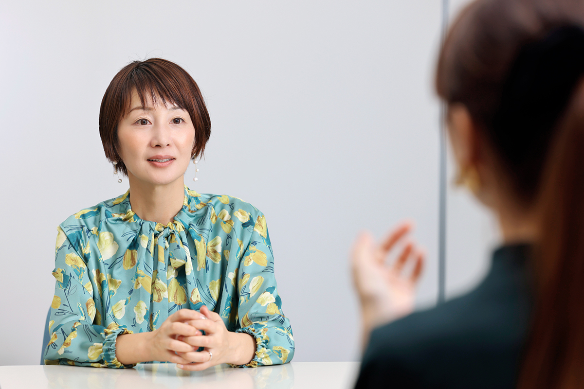 田口まさ美さんと佐々木 陽子さんの対談風景