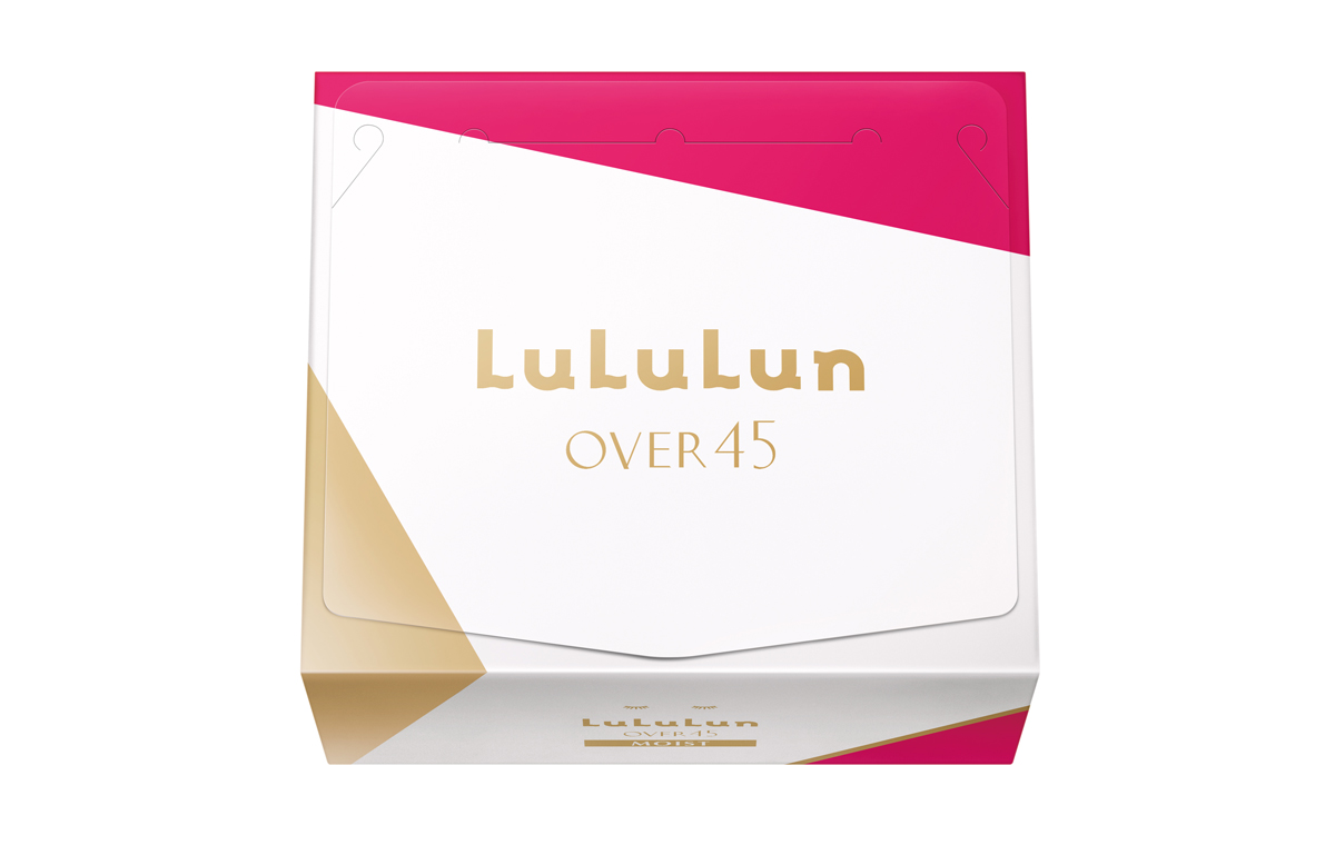 LuLuLunOVER45のボックスパッケージのシートマスク