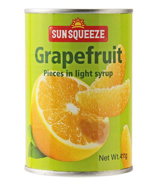 グレープフルーツの缶のパッケージ写真