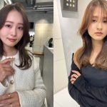 マットカラーの髪色の女性