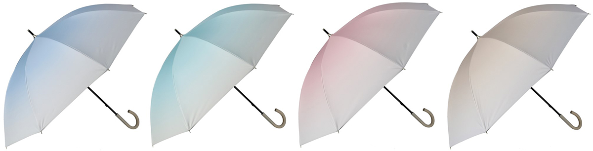 コスメカラー 晴雨兼用傘 長傘