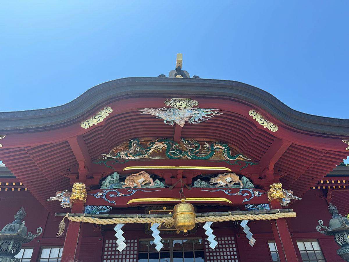 武蔵御岳神社　拝殿