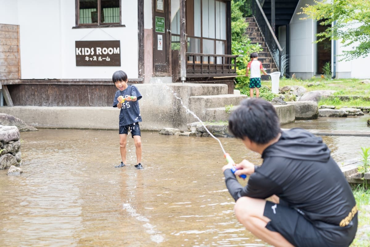 【ウッドデザインパーク岡崎】じゃぶじゃぶ池