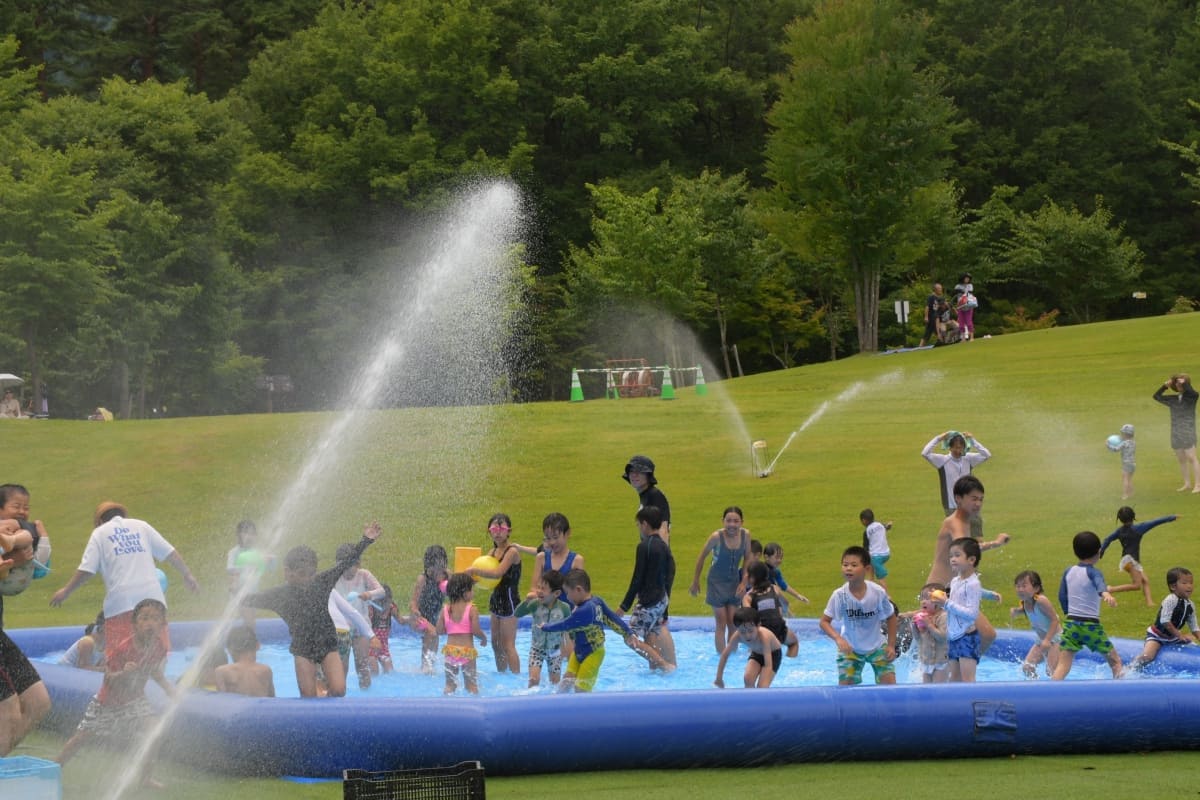 【国営アルプスあづみの公園 大町・松川地区】小さい子ども向けのプールも