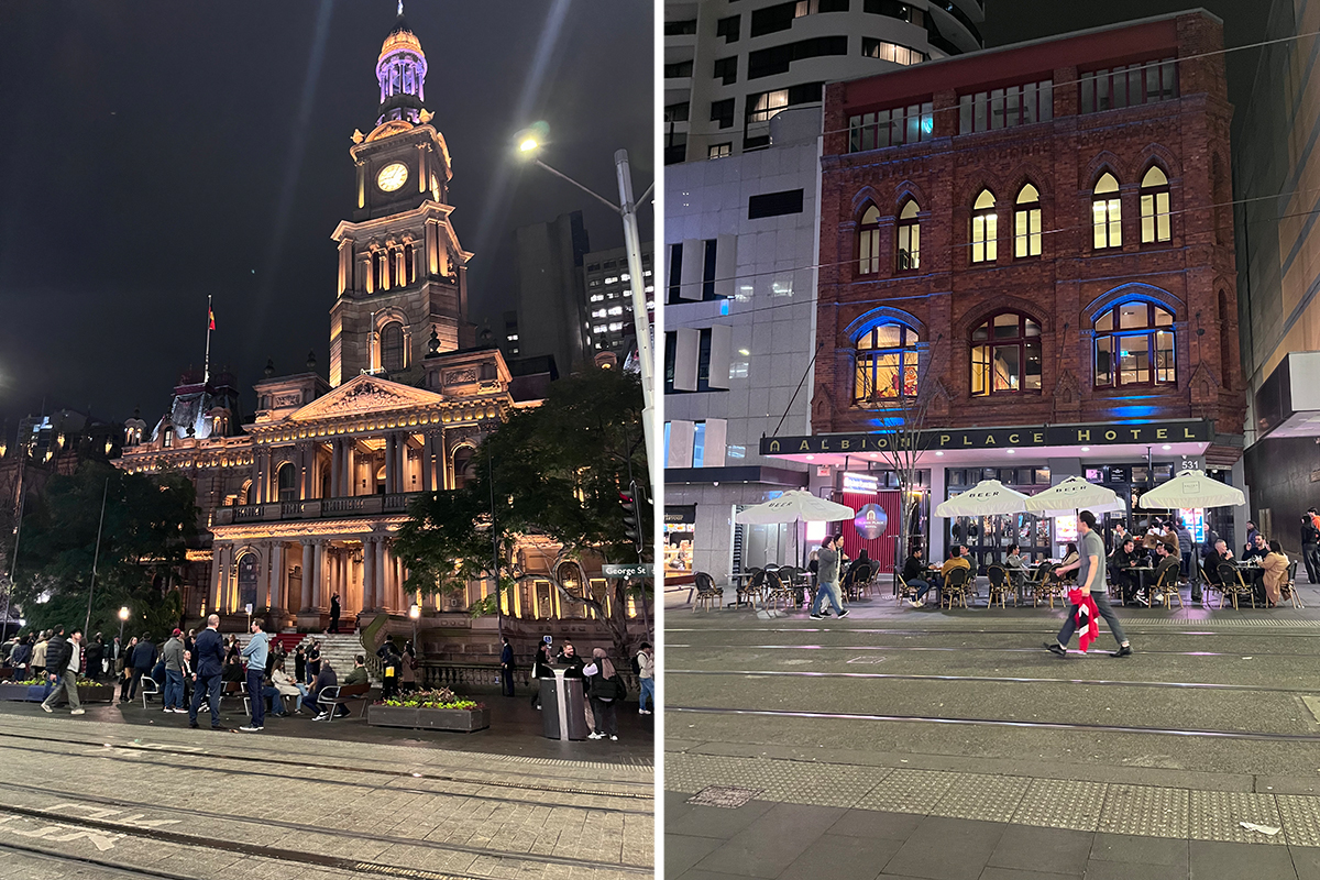 タウンホール駅周辺