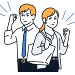 ガッツポーズズル男女