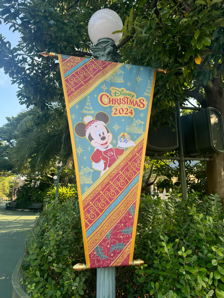 東京ディズニーランド　ミッキーのフラッグ