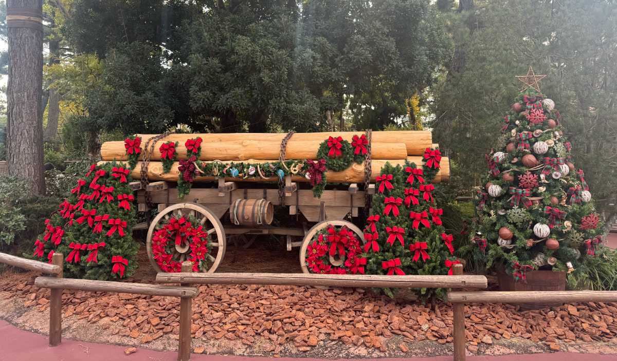 東京ディズニーランド　クリスマスデコレーション