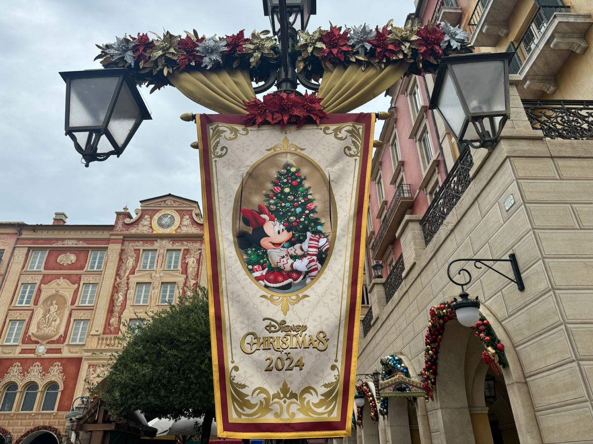 東京ディズニーシー　ミニーのフラッグ